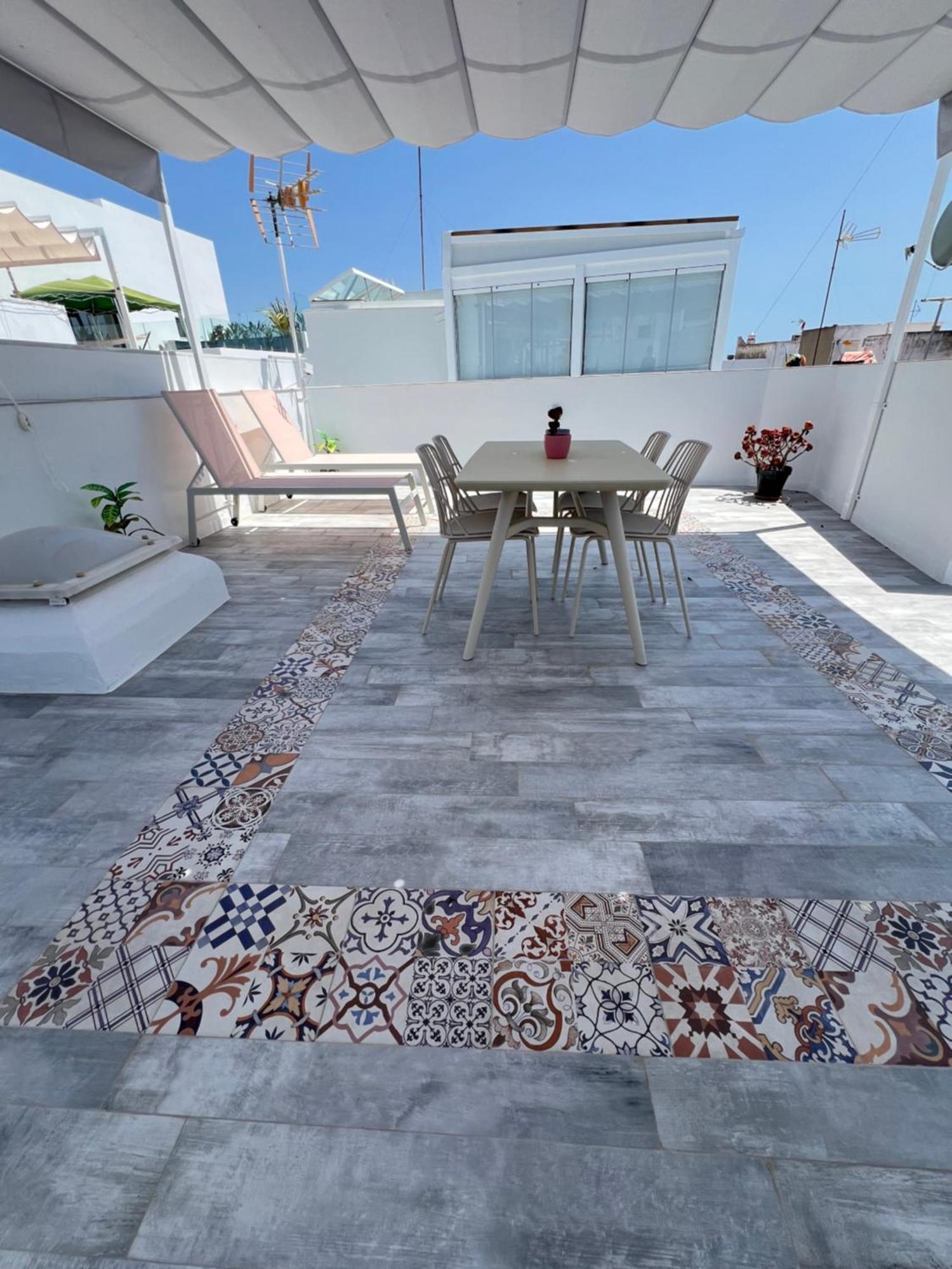 콘일데라프론테라 Vivienda Carolina•Terraza Privada Y Parking• 아파트 외부 사진